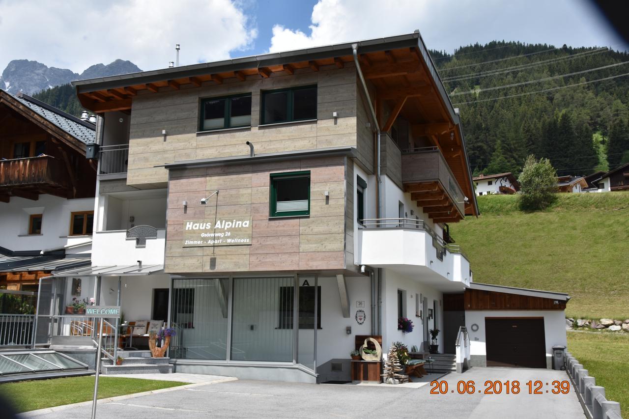 Gaestehaus Alpina Σανκτ Αντόν αμ Άλμπεργκ Εξωτερικό φωτογραφία