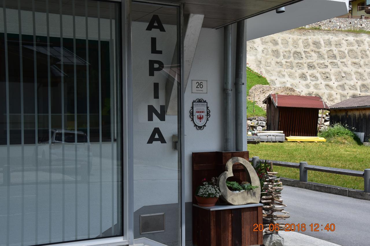 Gaestehaus Alpina Σανκτ Αντόν αμ Άλμπεργκ Εξωτερικό φωτογραφία